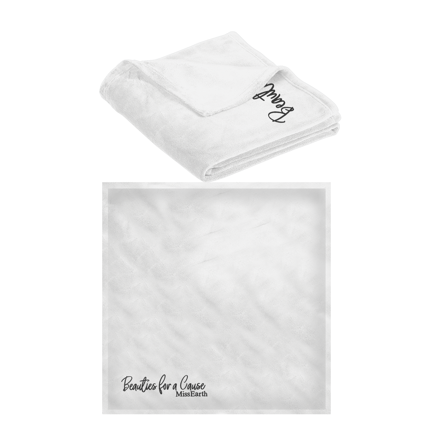 Miss Earth USA Minky Blanket