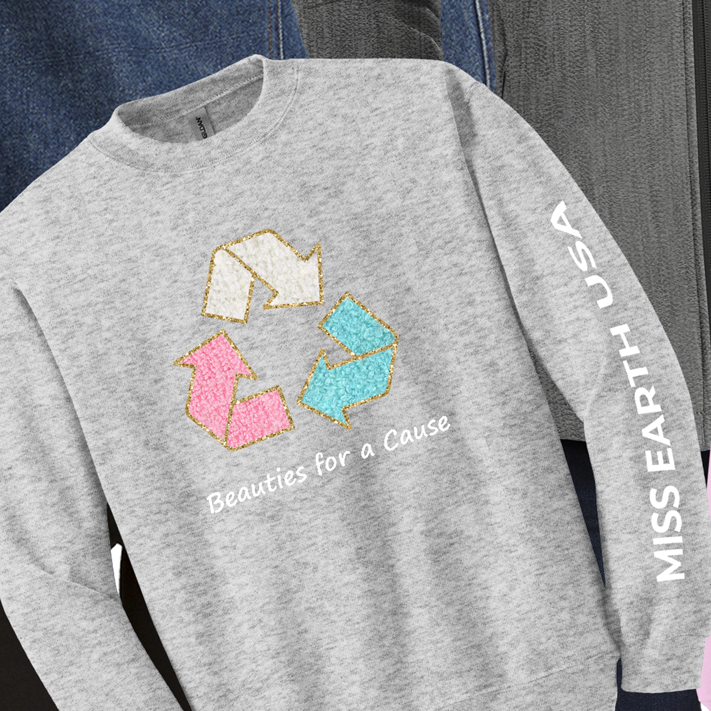 Miss Earth Beauties For a Cause Sweatshirt