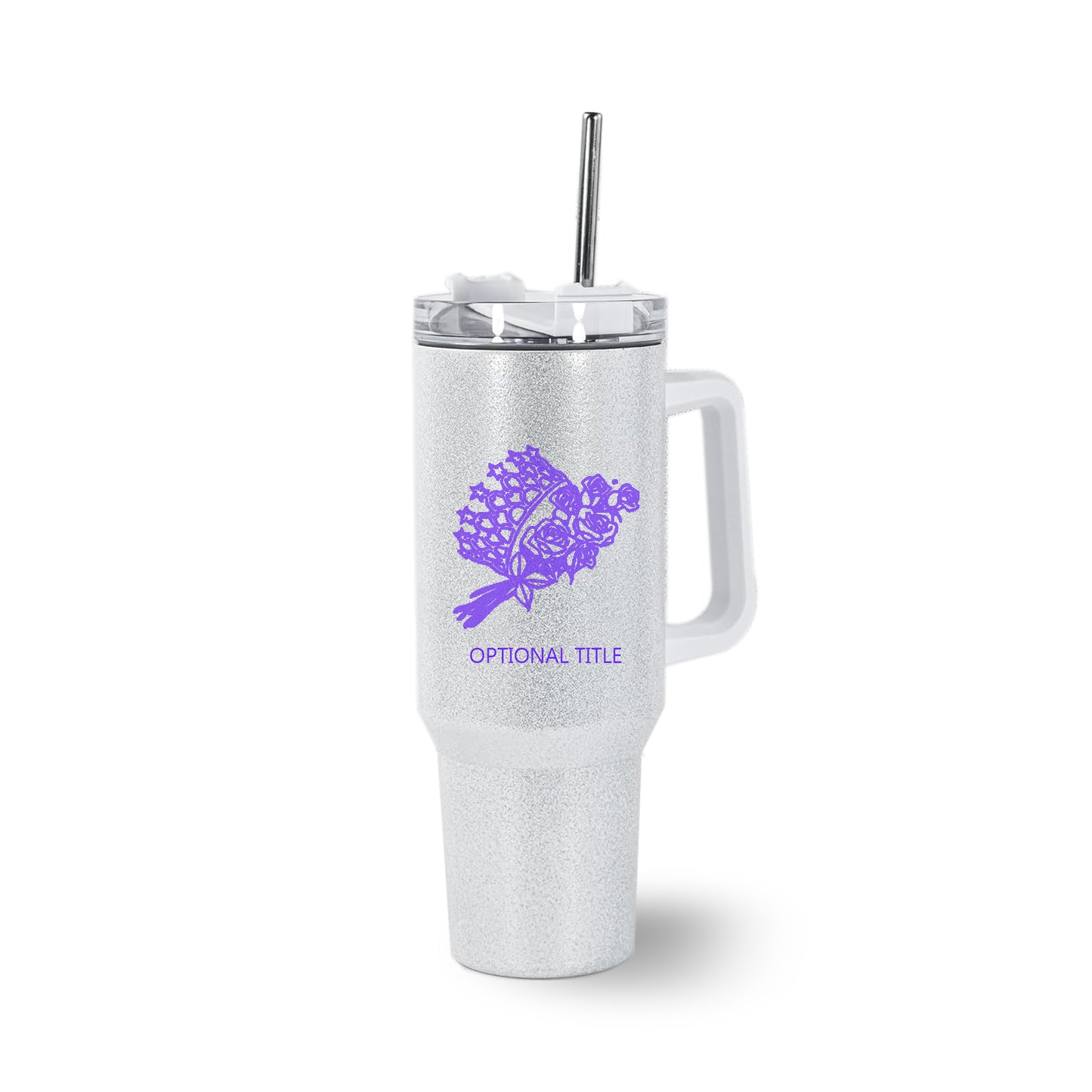 40 oz Tumbler with handle