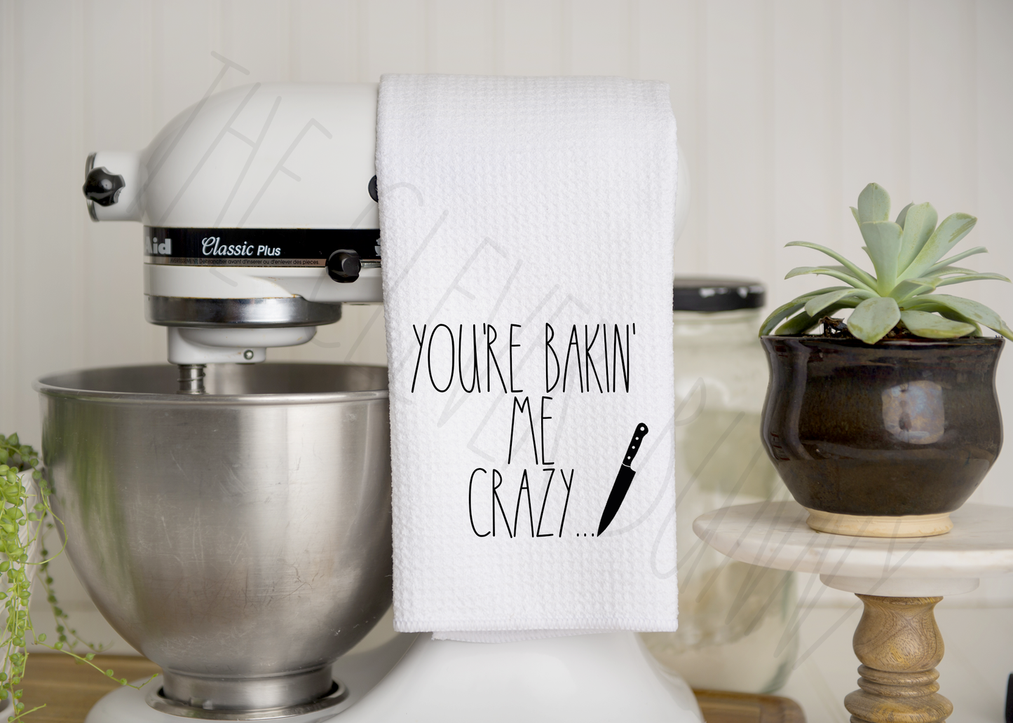 Bakin' Me Crazy Towel