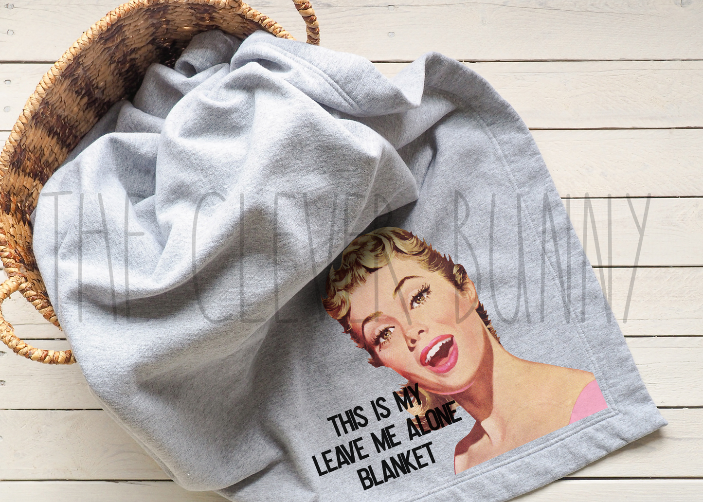 Leave Me Alone Blanket