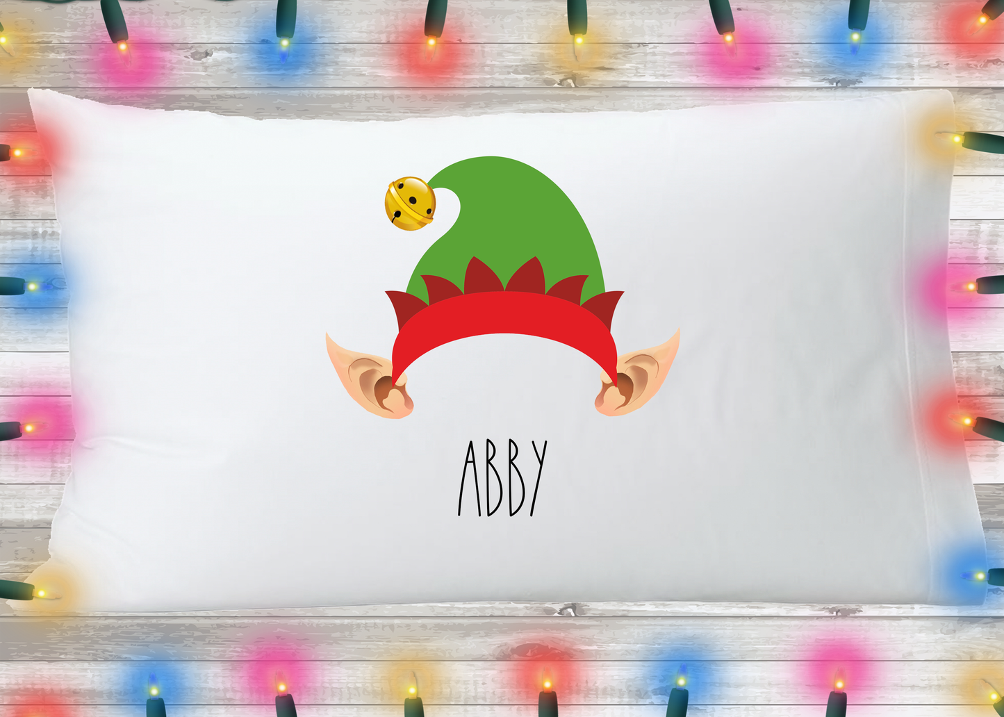 Personalized Pillowcase Elf