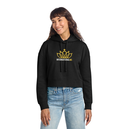 InternationalMS Modest Cropped Hoodie