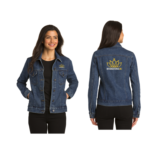 InternationalMS Embroidered Denim Jacket