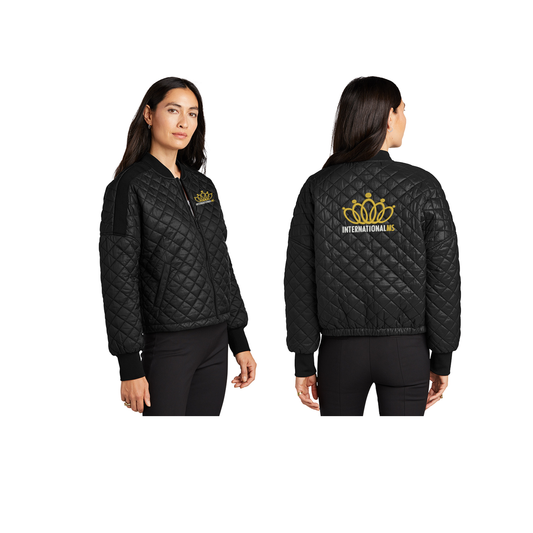 InternationalMS Quilted Moto Jacket